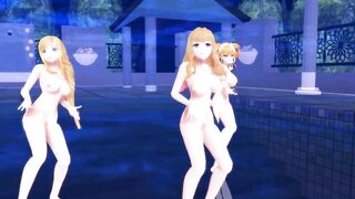 【MMD】ABKH On the alert【1080p 60fps】【R-18】