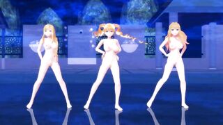 【MMD】ABKH On the alert【1080p 60fps】【R-18】