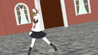 【MMD】Time Stop KanColle Den-Inazuma - LOVE & JOY【R-18】