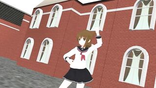 【MMD】Time Stop KanColle Den-Inazuma - LOVE & JOY【R-18】