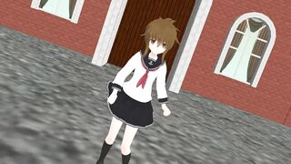 【MMD】Time Stop KanColle Den-Inazuma - LOVE & JOY【R-18】