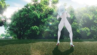 mmd r18 HAKU 弱音ハク Paradinha 3d hentai