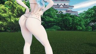 mmd r18 HAKU 弱音ハク Paradinha 3d hentai