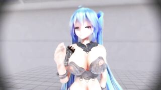 【MMD】HK Miku - Toxic full【R-18】