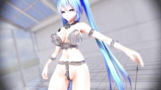 【MMD】HK Miku - Toxic full【R-18】