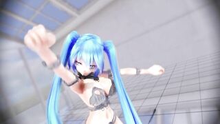 【MMD】HK Miku - Toxic full【R-18】