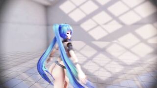 【MMD】HK Miku - Toxic full【R-18】