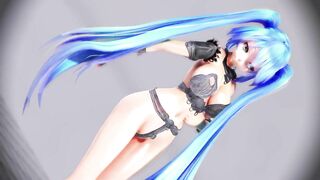 【MMD】HK Miku - Toxic full【R-18】