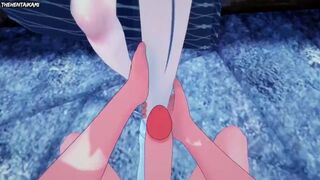 Hentai POV Feet Vampire Fraulein from Yu-Gi-Oh! Dominates you!