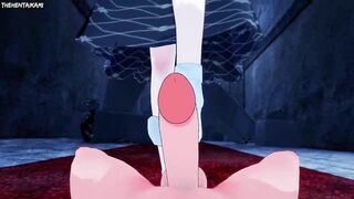 Hentai POV Feet Vampire Fraulein from Yu-Gi-Oh! Dominates you!