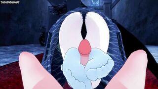 Hentai POV Feet Vampire Fraulein from Yu-Gi-Oh! Dominates you!