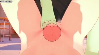 Feet POV Hentai Shego aka Miss Go Gives You After School Lessons! Kim Possible