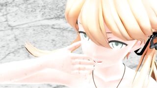 【MMD】Ikki Tousen - Breakwater!【R-18】