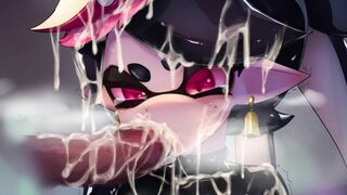 Callie's mind controlled blowjob