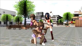 【MMD】Toragami Makoto [Kasuko]【R-18】