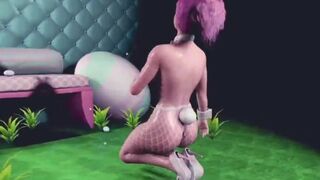 TASTY NAUGHTY BUNNY SWEET PLEASURE INTENSE TASTY BUTTOCKS SWEET PLEASURE【BY】vrdollz