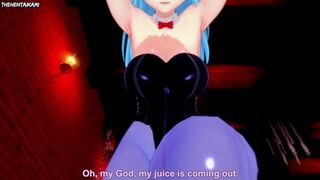 Feet Hentai POV Bulma Briefs Dragonball Z Bunny Suit