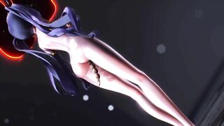 0424 -【R18-MMD-4K】Genshin Impact 原神 Mona - Happy Halloween