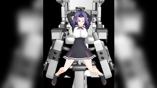 【SEX TOY-MMD】Zunzun Tatsuta-chan - Sex machine【R-18】