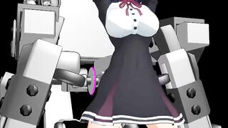 【SEX TOY-MMD】Zunzun Tatsuta-chan - Sex machine【R-18】