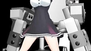 【SEX TOY-MMD】Zunzun Tatsuta-chan - Sex machine【R-18】