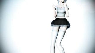 【MMD】Unfinished version of comparative water model Kogamine【R-18】