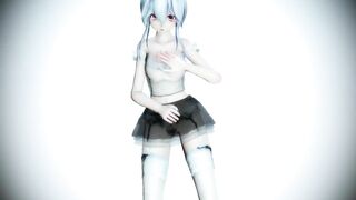 【MMD】Unfinished version of comparative water model Kogamine【R-18】