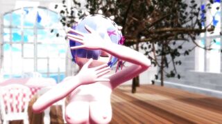 【MMD】Rem & Rum - Melancholic 【R-18】