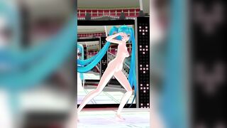 【MMD】Hatsune Miku - Midsummer letter rainbow (Phone camera)(X-ray) 【R-18】