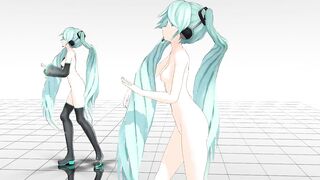 【MMD】Tsumi Mikus - Paradise Jodo【R-18】