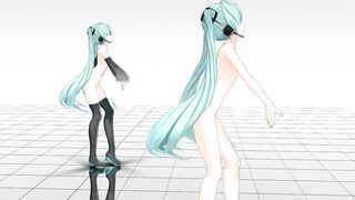 【MMD】Tsumi Mikus - Paradise Jodo【R-18】