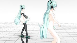 【MMD】Tsumi Mikus - Paradise Jodo【R-18】