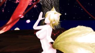 【MMD】Ran Yakumo - Gokuraku Jodo【1080p 60fps】【R-18】