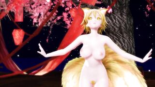 【MMD】Ran Yakumo - Gokuraku Jodo【1080p 60fps】【R-18】