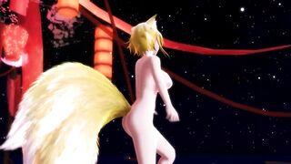 【MMD】Ran Yakumo - Gokuraku Jodo【1080p 60fps】【R-18】