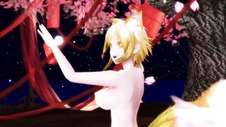 【MMD】Ran Yakumo - Gokuraku Jodo【1080p 60fps】【R-18】