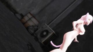 【MMD】ABKH Pink Cat【1080p 60fps】【R-18】