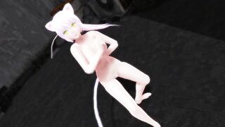 【MMD】ABKH Pink Cat【1080p 60fps】【R-18】