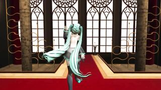 【MMD】Miku - World is mine【R-18】