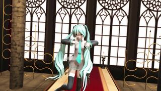 【MMD】Miku - World is mine【R-18】