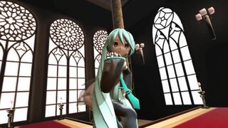 【MMD】Miku - World is mine【R-18】