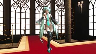 【MMD】Miku - World is mine【R-18】