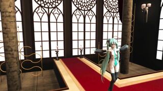 【MMD】Miku - World is mine【R-18】