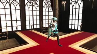 【MMD】Miku - World is mine【R-18】