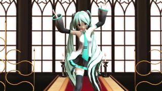 【MMD】Miku - World is mine【R-18】