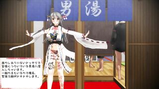 Haruna's Travel bus tours - Kancolle MMD