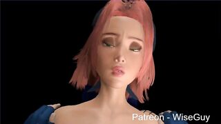 Sakura and Hinata's Futa Sandwich Multiple POV By Wiseguy