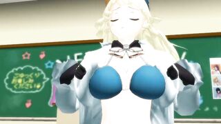 【SEX-MMD】Futanari atago - Sweet Magic【R-18】