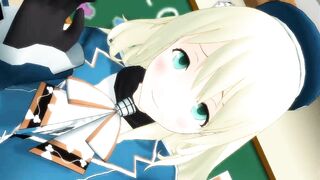 【SEX-MMD】Futanari atago - Sweet Magic【R-18】