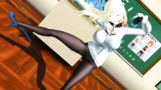 【SEX-MMD】Futanari atago - Sweet Magic【R-18】